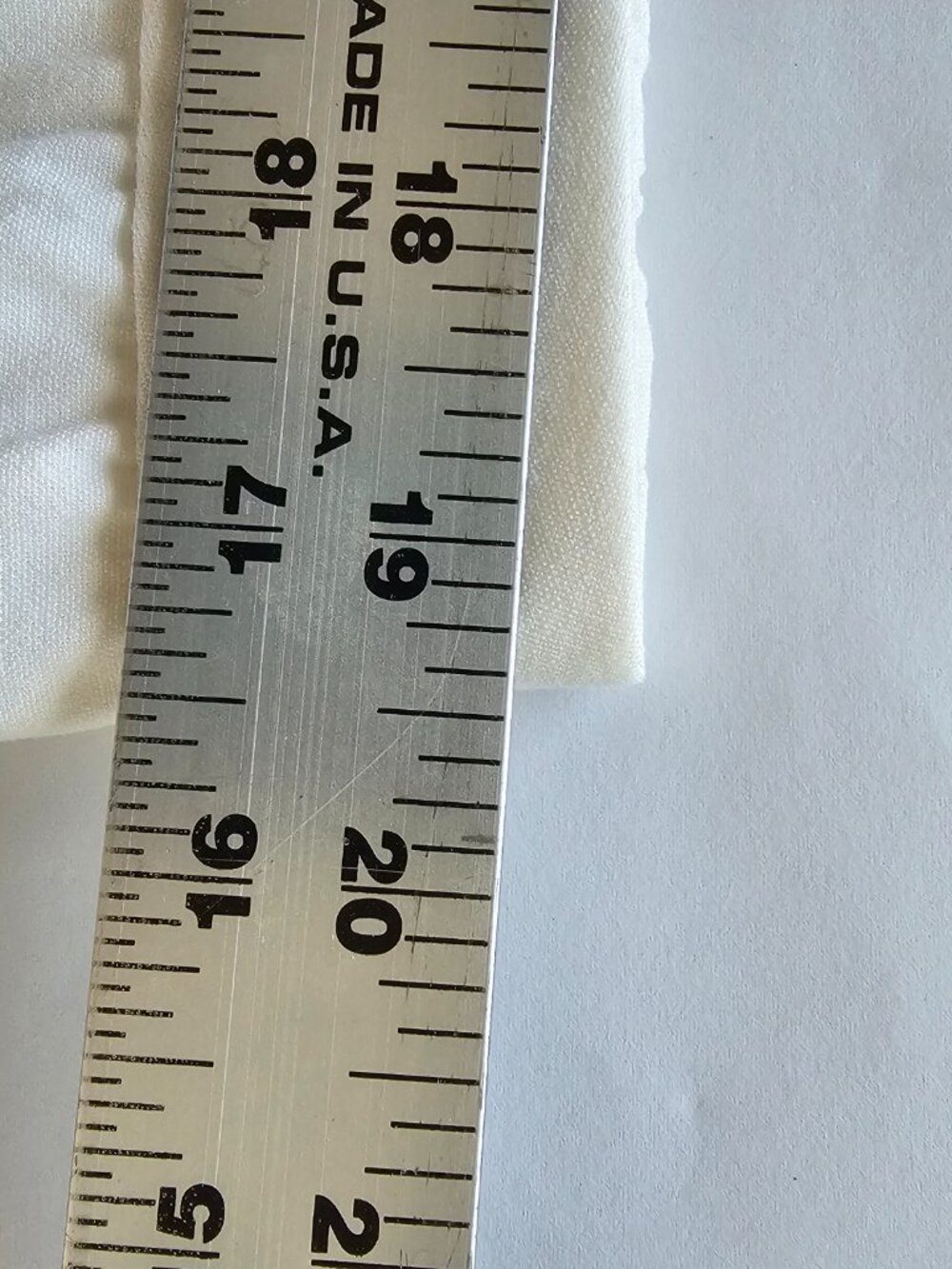 Cream polyester slacks - Picture 4 of 7